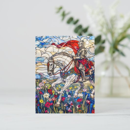 騎馬武者騎士 ポストカード (スタンド正面)