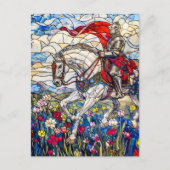 騎馬武者騎士 ポストカード (正面)