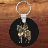 騎馬騎士 キーホルダー (正面)