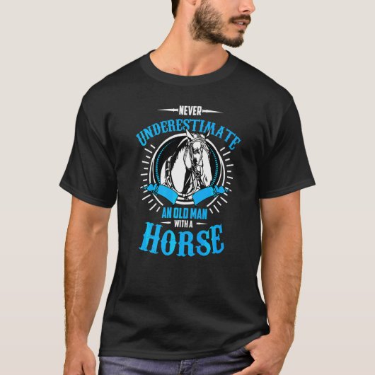 騎馬騎手 Tシャツ (正面)