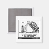 騒々しいトム・トミー・亀 マグネット (正面/裏面)