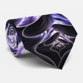 騒々しいバイオレット ネクタイ (ロール)