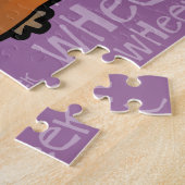 騒々しいモルモット(だらしない) ジグソーパズル (側面)