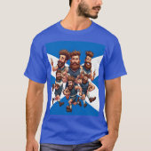 騒々しいラグビー・スクワッドの友情 Tシャツ (正面)