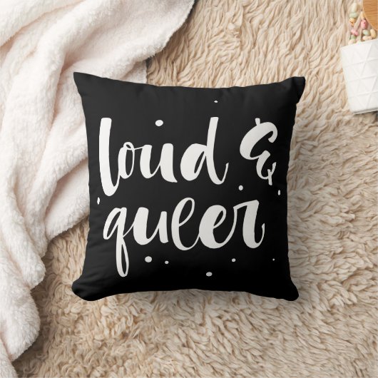 騒々しい同性愛者 クッション (ブランケット)