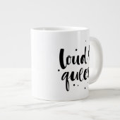 騒々しい同性愛者 ジャンボコーヒーマグカップ (正面右)