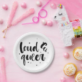 騒々しい同性愛者 ペーパープレート (パーティー)