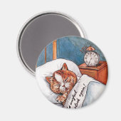 騒々しい目覚まし時計、ルイワーイン マグネット (正面/裏面)