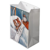 騒々しい目覚まし時計、ルイワーイン ミディアムペーパーバッグ (裏面アングル)