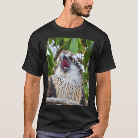 騒々しい若いミサゴ Tシャツ (正面)