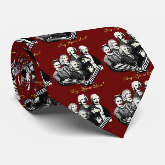 騒々しい賛美歌を歌って下さい! ネクタイ (ロール)
