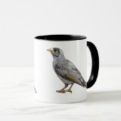 騒々しい鉱夫のマグカップ マグカップ (正面右)