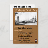 騒々しい20の禁止テーマ 招待状 (正面/裏面)