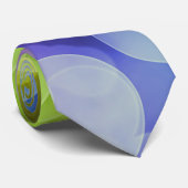 騒々しくカラフルな虹のタイ ネクタイ (ロール)