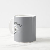 騒がしい忍者の子供たち コーヒーマグカップ (正面左)