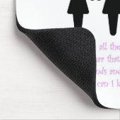 騒ぎおよび争い マウスパッド (コーナー)