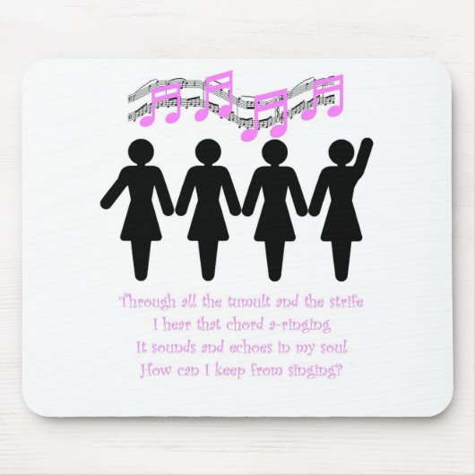 騒ぎおよび争い マウスパッド (正面)