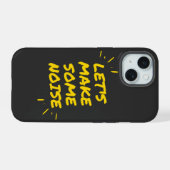 騒ぎましょう iPhone 15ケース (裏面横)