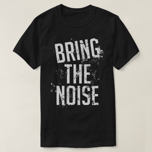 騒ぎを引き起こす Tシャツ (デザイン正面)