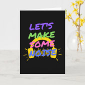 騒ぎを起こそう カード (黄色い花)