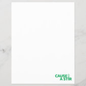 騒動を引き起こす チラシ (正面)