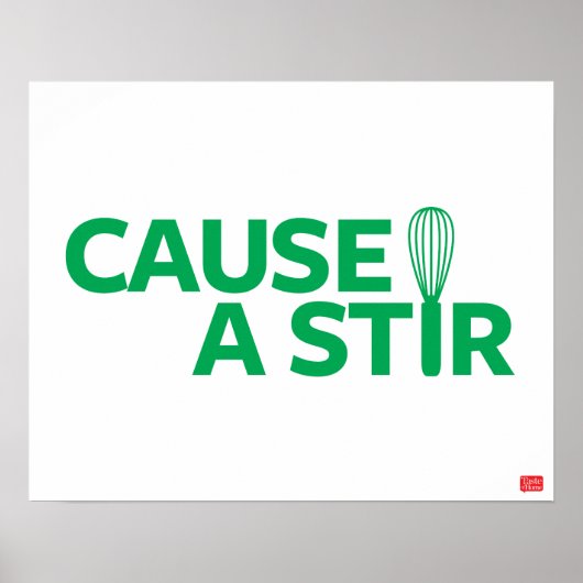 騒動を引き起こす ポスター (正面)