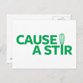 騒動を引き起こす ポストカード (正面/裏面)