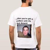 騒音のTシャツ Tシャツ (裏面)