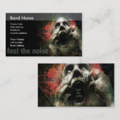 騒音を感じて下さい 名刺 (正面/裏面)