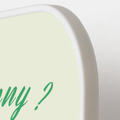 驚いたおもしろい雄鶏のピクルボールパドル ピックルボールラケット (左詳細)