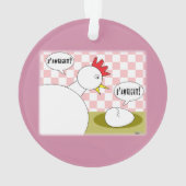 驚いたか？ オーナメント (裏面)