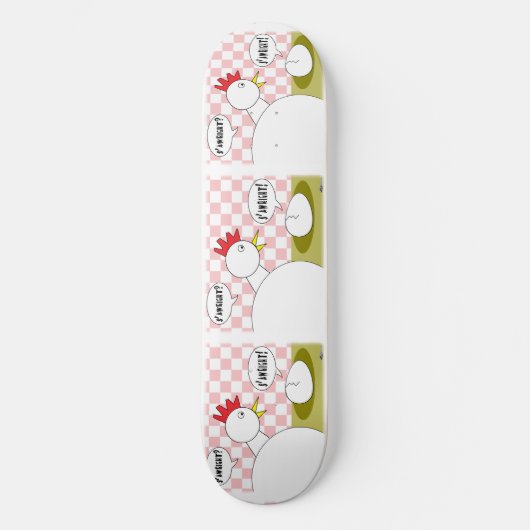 驚いたか? スケートボード (正面)