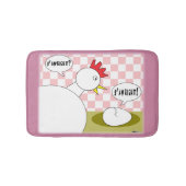 驚いたか？ バスマット (正面)