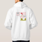 驚いたか？ パーカ (裏面)