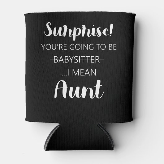 驚いたよバビーシッター叔母さんになるよ 缶クーラー (正面)