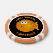 驚いたゴールデングローブフィッシュ – 私は覚えていない ポーカーチップ (シングル)