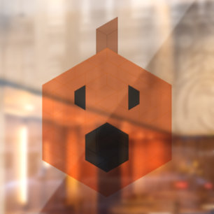 驚いたジャックオランタン台形タイル ウィンドウサイン