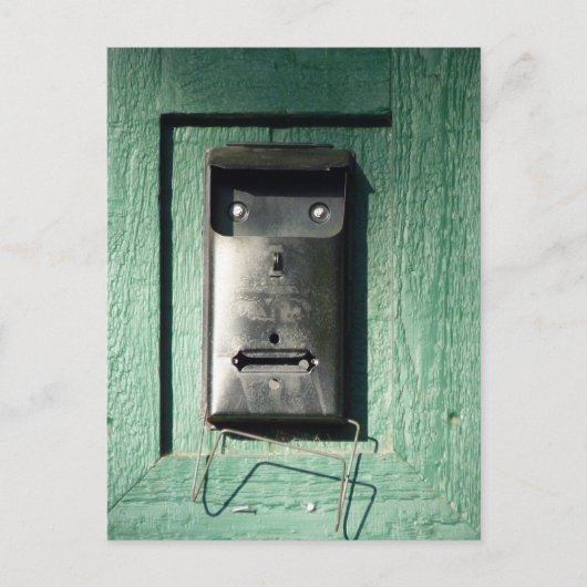 驚いたメールボックス ポストカード (正面)