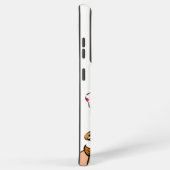 驚いた女 SAMSUNG GALAXYケース (右側面)