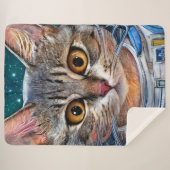 驚いた宇宙宇宙飛行士 シェルパブランケット (正面(横))