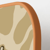 驚いた牛のピックボールパドル ピックルボールラケット (左詳細)