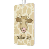 驚いた牛車の空気清浄機 カーエアーフレッシュナー (左)