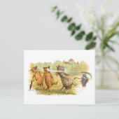 驚いた猫たちルイワーイン ポストカード (スタンド正面)