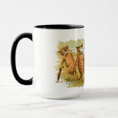 驚いた猫たちルイワーイン マグカップ (左)