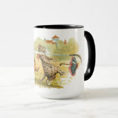 驚いた猫たちルイワーイン マグカップ (正面右)