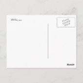 驚いた猫 ポストカード (裏面)