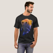 驚いた金色 Tシャツ (正面フル)