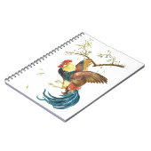 驚いた雄鶏 ノートブック (左側)