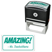 「驚いた!」 ターターゴム印 セルフインキングスタンプ (インサイチュ)