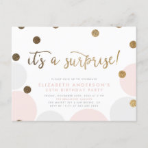 驚いた！ | バブルサプライズ誕生日パーティー